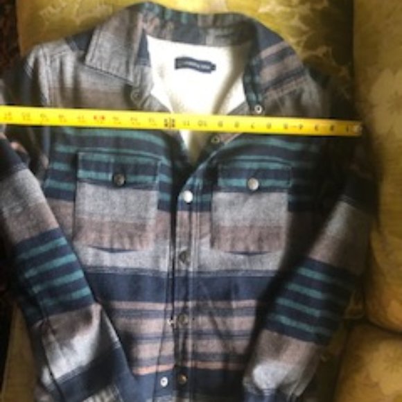 United By Blue Recycled Sherpa lined Cardigan Men's Small - Picture 1 of 1